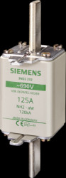 NH fuse NH2, 200 A, aM, 690 V (AC), 120 kA breaking capacity, 3ND2240