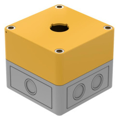 Obudowa kasety sterowniczej EAO 1-otworowa Ø 22.3mm Szary 4