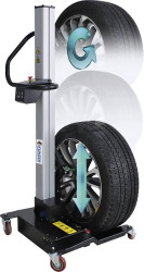 Podnośnik do kół Kunzer WK CVRMH65 1 szt.