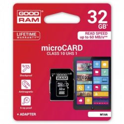 PAMIEC SDHC MICRO 32GB GOODRAM CL,10