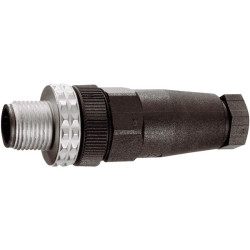 Hirschmann 933 169-100 ELKA 4012 PG9 Straight Cable Socket 4P Black