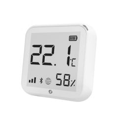 Czujnik temperatury i wilgotności Shelly Plus H&T z wyświetlaczem e-ink
