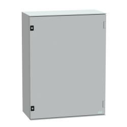 Schneider Electric PanelSeT PLM NSYPLM86PG Szafka instalacyjna 636 x 847 x 300 poliester szary 1 szt.