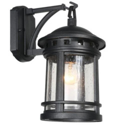 Oprawa elewacyjna Ulan czarna E27