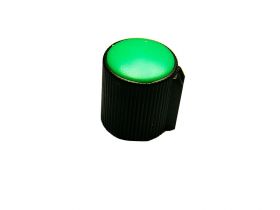Gałka potencjometru GC 13mm ZIELONA /403