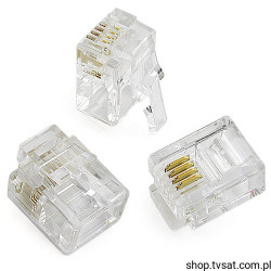 P127-LUM Jack Plug RJ TO_WIRE AMP