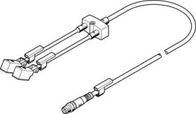 Złącze wtykowe Y FESTO NEDY-L2R1-V1-Z4W2Z-U-0.3L-M8G4-2.5R 8035789