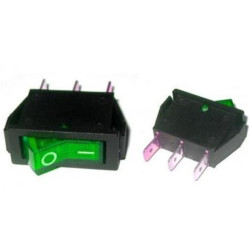 Łącznik wąski IRS-101-1B ziel. do wbud.16A 230V AC