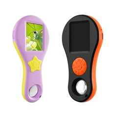 Ręczny mikroskop cyfrowy 2 miliony pikseli 500x powiększenie 2-calowy ekran IPS 8 diod LED zasilany przez USB typu C