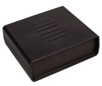 Z-4W Obudowa z tworzywa Z4W wymiary: 130x150x50mm - wentylacja - czarna - polistyren