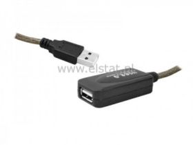 USB AM AF kabel WT- GN 10m ( USB 2,0 ) aktyw