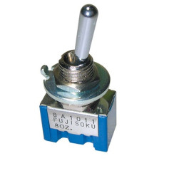 Przełącznik Wł.-wył.-wł. DPDT Nidec Components Płytka drukowana