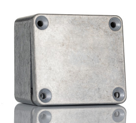 Obudowa Aluminium odlewane szerokość zew. 58,4 mm długość zew. 65 mm wys. zew. 35,4 mm Hammond IP66 Naturalny