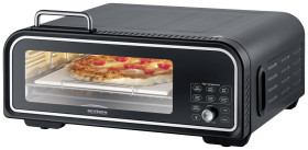 Piec do pizzy Severin Serico, czarny