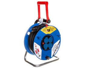 Przedłużacz bębnowy Garant IP44 25m 4x230V H07RN-F 3G2,5 1208444