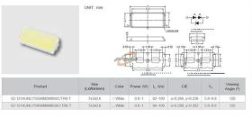 LED SMD 7030 BIAŁA ZIMNA