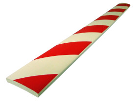 Zabezpieczenie ściany Red, White długość 750mm Viso Pianka NBR