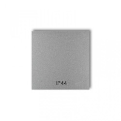 Klawisz pojedynczy do łączników IP44 srebrny metalik 7MKLH-1 LA-MI-KL-01-07-00-00