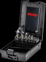 102890EPRO Countersink set 4S HSSE-Co 5 RUnaTEC DIN 335 90° - 6 pieces
