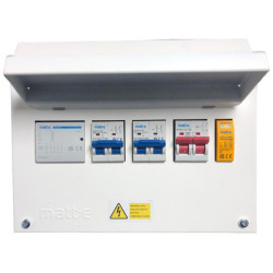 matt:e SP-MC100-SPD SP EV unit with Type 2 SPD, MCB and load limiting: 100A