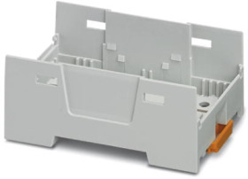 Housing lower part, ABS/PC, (W x H x D) 45.1 x 75 x 30.3 mm, light gray, for enclosure, 1074969