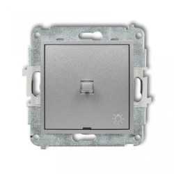 ICON Mechanizm łącznika zwierny światło w stylu amerykańskim srebrny metalik 7IWPUS-5