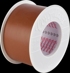 1891 VDE Electrical insulation tape, 25 m, 50 mm, brown