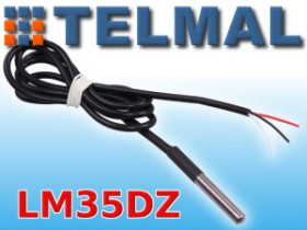 Czujnik temperatury LM35 ARDUINO z przewodem 2m