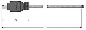 Turck 6936457 Złącze konfekcjonowane czujnika/aktuatora 1 szt.