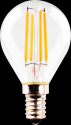 400398 LED filament bulb E14, 4 W, 470 lm, 2700 K