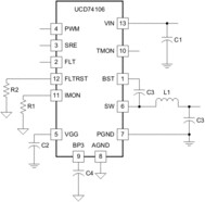 Digital Synchronous Buck Power Driver | RGM | 13 | -40 to 125