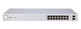 Switch UniFi, 16x RJ45 1000Mb/s PoE, 2x SFP, 150W Ubiquiti US-16-150W