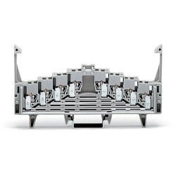 WAGO 727-229 4-level Matrix Block Plain Lock DIN 15mm Grey