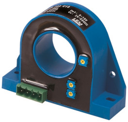 Przekładnik prądowy prąd wej 600A LEM prad wyj 4 → 20 ma otwór 32mm Pętla otwarta