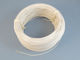 Przewód instalacyjny linka LGY 0,5mm² H05V-K biały (rolka 100m)