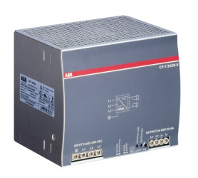Zasilacz szyny DIN U wy 24V dc I wy 20A U we 340 → 575 V ac / 480 → 820V dc ABB 480W impulsowy