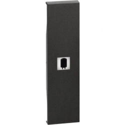 LIVING NOW klawisz z okienkiem podświetlenia bojler 1mod. czarny KG01SN