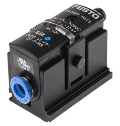 Czujnik ciśnienia Festo Systemy pneumatyczne 15 to 30V dc 6 mm Tubing