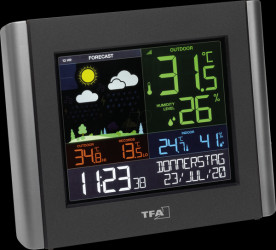 35.8000.01 Wireless weather station, Wi-Fi