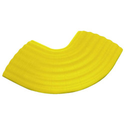 DEFENDER 85161YEL 90° Bend Polyurethane Yellow 4 Channels 1 piece