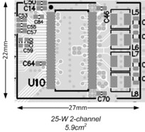 Automotive, 75-W, 2-MHz, 2-ch 4.5- to 26.4-V digital input Class-D audio amplifier w/ load dump | DKQ | 56 | -40 to 125