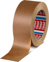 Packaging tape, 50 x 0.125 mm, paper, brown, 50 m, 60408-00000-00