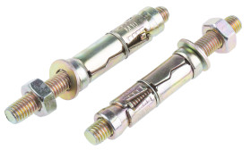 Kotwa z osłoną dł 60mm M10 Stal wysokowęglowa Ø 16mm RS PRO Kotwa rozporowa