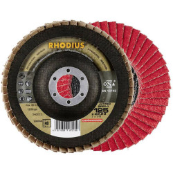 Rhodius 208743 JUMBO SPEED Flap Disc 115mm Stainless Steel High Performance