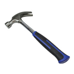 Faithfull FA062-16SS Claw Hammer Steel Shaft 454g (16oz)
