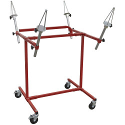 Sealey MK71 Alloy Wheel Painting/Repair Stand Heavy-Duty - 4 Wheel Capacity