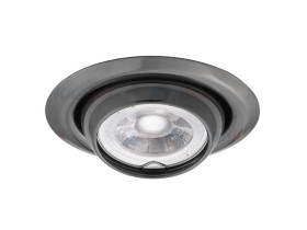 Oczko halogenowe, oprawa sufitowa punktowa ruchoma ARGUS CT-2117-GM 12V 50W MR16 GX5.3 IP20 grafit 00340 KANLUX