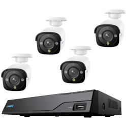 Reolink NVS8-12MB4 IP-CCTV Set 8-Channel 12MP 4 Outdoor Cameras PoE IP66