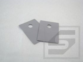 Podkładka silikonowa TO220 RoHS 18x13mm 0.4K/W NINIGI