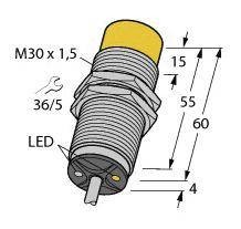Turck Czujnik indukcyjny nie podtynkowy NI20U-M30-ADZ30X2